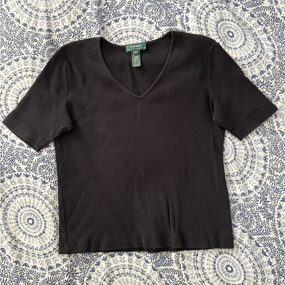 Ralph Lauren Black Short Sleeve T-Shirt